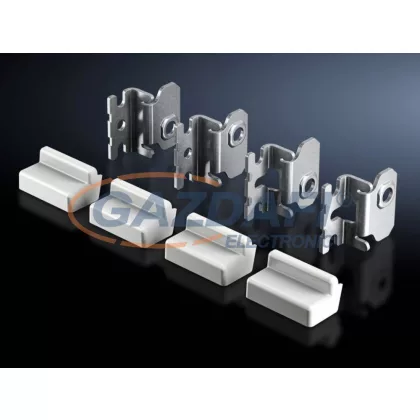   RITTAL 2503020 Fali rögzítőtartó acéllemez AX-hez, acéllemez KX-hez, AX IT-hoz, 40 mm Acéllemez, horganyzott