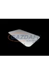 RITTAL 2576100 Fém kábelbevezető lemez metrikus kikönnyítéssel AX-hez 401x221 MM Acéllemez IP 66