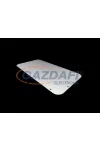 RITTAL 2577100 Fém kábelbevezető lemez metrikus kikönnyítéssel AX-hez 431x221 MM Acéllemez IP 66