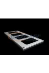 RITTAL 9681548 Tetőlemez kábelbevezető karimákhoz VX, VX IT típushoz  400x800 MM