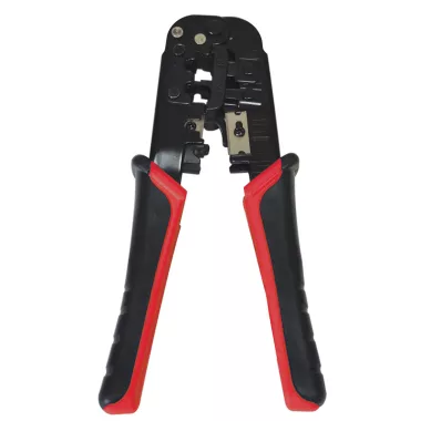 TRACON RJ86 Vágó- ,csupaszító- és présszerszám RJ.. csatlakozókhoz RJ11, RJ12, RJ45