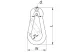 TRACON RKARA5 Karabiner, rugós, acél d=5mm, 500N
