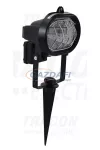 TRACON RKL-500 Halogén fényvető, ovális, leszúrható, fekete R7s, max.500W, 118mm, IP54, EEI=A++,A+,C,D,E