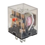   TRACON RL11-12DC Miniatűr teljesítmény relé 12V DC / 3×CO (10A, 230V AC / 28V DC)