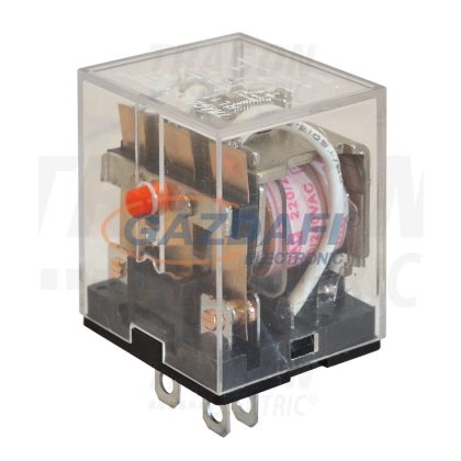 TRACON RL11-24AC Miniatűr teljesítmény relé 24V AC / 3×CO (10A, 230V AC / 28V DC)