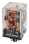 TRACON RM08-240AC Ipari relé 230V AC / 2×CO, (3A, 230V AC / 28V DC)