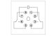 TRACON RM08-48DC Ipari relé 48V DC / 2×CO, (3A, 230V AC / 28V DC) - 3