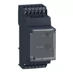 SCHNEIDER RM35TM250MW Zelio Control háromfázisú fázis- és motorhőmérséklet-figyelő relé, 2CO, 5A, 24…240VAC/DC