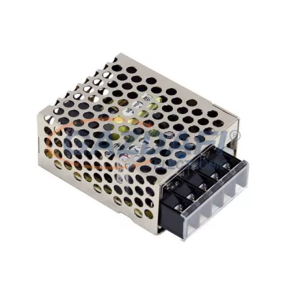   Mean Well RS-15-12 Mini egykimenetes kapcsolóüzemű tápegység, 15 W, 12 V