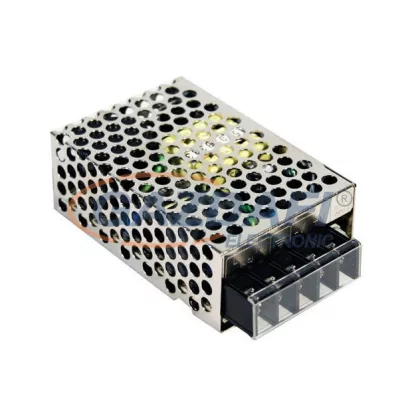   Mean Well RS-25-15 Mini egykimenetes kapcsolóüzemű tápegység, 25 W, 15 V