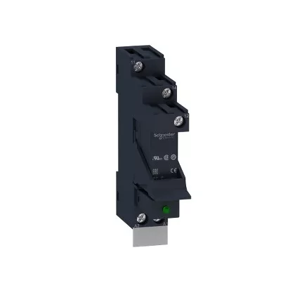   SCHNEIDER RSB1A120F7PV Zelio RSB interfész relé foglalattal, védődiódával, 1CO, 12A, 120VAC