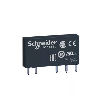   SCHNEIDER RSL1AB4BD Zelio RSL sorkapocs relé, 1CO, 6A, 24VDC