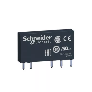 SCHNEIDER RSL1AB4ND Zelio RSL sorkapocs relé, 1CO, 6A, 60VDC SCHNEIDER RSL1AB4ND Zelio RSL sorkapocs relé, 1CO, 6A, 60VDC