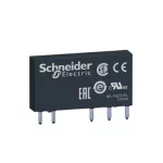   SCHNEIDER RSL1GB4JD Zelio RSL sorkapocs relé, 1CO, 6A, 12VDC, kis kapacitású