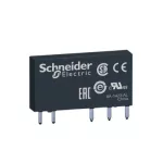   SCHNEIDER RSL1GB4ND Zelio RSL sorkapocs relé, 1CO, 6A, 60VDC, kis kapacitású
