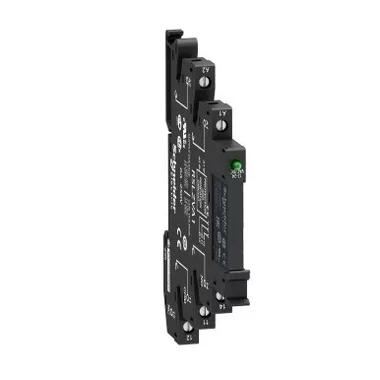 SCHNEIDER RSL1PVBU Zelio RSL sorkapocs relé foglalattal, 1CO, 6A, 24VAC/DC, csavaros SCHNEIDER RSL1PVBU Zelio RSL sorkapocs relé foglalattal, 1CO, 6A, 24VAC/DC, csavaros