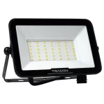   TRACON RSMDSU30W LED fényvető SAMSUNG chippel,mozgásérzékelő csatlakozóval 220-240V AC, 30W, 4000K, IP54, 3000lm, EEI=F