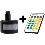   TRACON RSMDSUM Mozgásérzékelő modul távirányítóval RSMDSU fényvetőkhöz 10-200W, 10m, 8s-15min, 10-100 lux, IP54