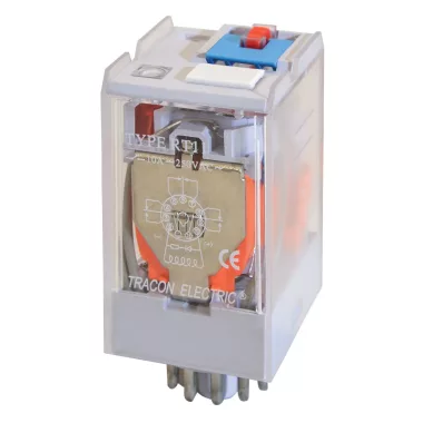 TRACON RT11-110DC Ipari teljesítmény relé 110V DC / 3×CO (10A, 230V AC / 28V DC)