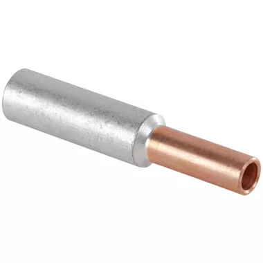 TRACON RT35/70 Szigeteletlen réz-alumínium (Cu-Al) toldóhüvely 35/70mm2, (d1=8,5mm, d2=11mm)