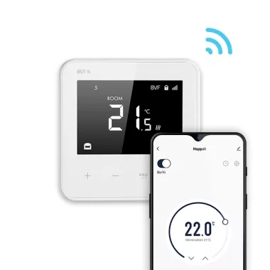BVF 801 wifi termosztát + 3m padlószenzor, fehér, (RTA801WH)