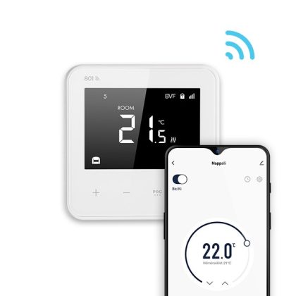   BVF 801 wifi termosztát + 3m padlószenzor, fehér, (RTA801WH)