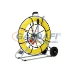   RUNPOTEC 100840 Berudaló állvány, kerekes, 80 m, üvegszál átmérő 9 mm