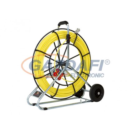   RUNPOTEC 100840 Berudaló állvány, kerekes, 80 m, üvegszál átmérő 9 mm