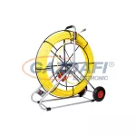   RUNPOTEC 100920 Berudaló állvány, kerekes, 100 m, üvegszál átmérő 11 mm