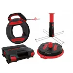   RUNPOTEC 101710 Villanyszerelő alapcsomag  RP5 + XB 300 – Multifunkciós tüske rendszer- kofferben