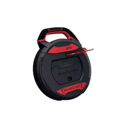   RUNPOTEC 101980 GF3 Üvegszálas vezetékbehúzó, hosszmérő nélkül 50 m, 3mm átmérő (RUNPOTEC101980)