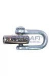 RUNPOTEC 203830 Rozsdamentes acél bilincs
