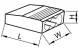 TRACON RVO2,5-5 Csavar nélküli vezetékösszekötő, átlátszó/sárga 5×0,5-2,5mm2, 450VAC, max. 16A