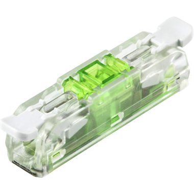 TRACON RVOGTT11 Csavar nélküli vezetékösszekötő, toldó, nyitható, átlátszó 0,5-4(2,5)mm2, 