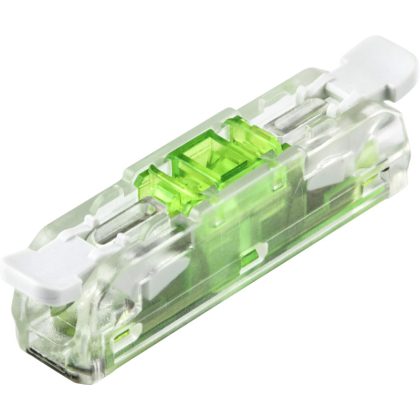 TRACON RVOGTT11 Csavar nélküli vezetékösszekötő, toldó, nyitható, átlátszó 0,5-4(2,5)mm2, 