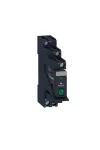 SCHNEIDER RXG12BDPV Zelio RXG Interfész relé foglalattal, 1CO, 10A, 24VDC, tesztgomb, LED SCHNEIDER RXG12BDPV Zelio RXG Interfész relé foglalattal, 1CO, 10A, 24VDC, tesztgomb, LED