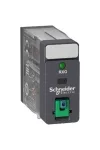 SCHNEIDER RXG22FD Zelio RXG Interfész relé, 2CO, 5A, 110VDC, tesztgomb, LED