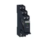   SCHNEIDER RXG23BDPV Zelio RXG Interfész relé foglalattal, 2CO, 5A, 24VDC, LED