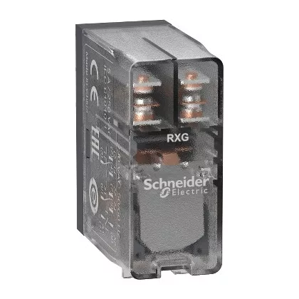 SCHNEIDER RXG25P7 Zelio RXG Interfész relé, 2CO, 5A, 230VAC