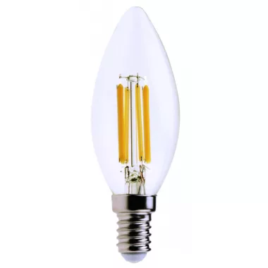 RÁBALUX 1298 Filament LED fényforrás E14 C37 6W 800lm 3000K