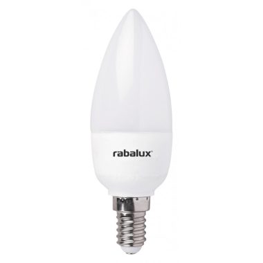 RÁBALUX 1610 LED fényforrás C37, E14, 5W, 230V, 400 lm, 2700K