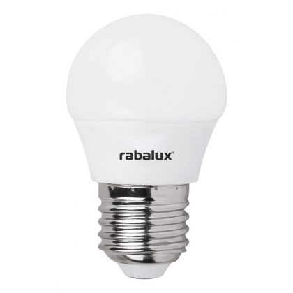   RÁBALUX 1615 LED fényforrás G45, E27, 5W, 230V, 400 lm, 2700K