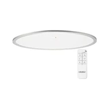 RÁBALUX 2191 Taleb, LED mennyezeti lámpa 40W, 60x40, ezüst, ovális