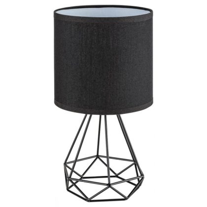 RÁBALUX 3016 Kinga éjjeli lámpa, E14 1x MAX 40W, fekete