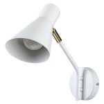 RÁBALUX 3050 Alfons, falikar, E27 1x MAX 25W, fehér