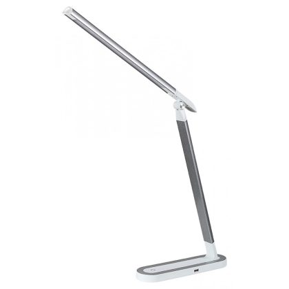 RÁBALUX 3349 Misha, asztali lámpa, LED 7W, fehér ezüst