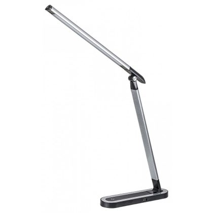RÁBALUX 3350 Misha, asztali lámpa, LED 7W, fekete ezüst
