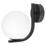 RÁBALUX 3468 Aslan, Fali, E14 C37 1xMAX 5W, m.fekete