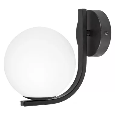 RÁBALUX 3468 Aslan, Fali, E14 C37 1xMAX 5W, m.fekete