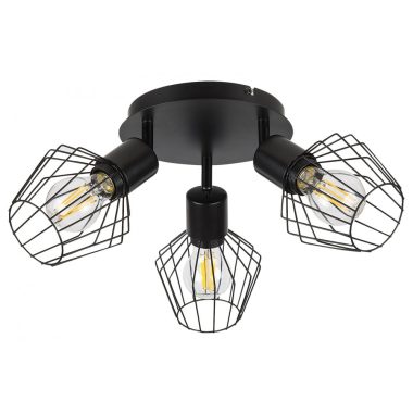 RÁBALUX 3536 Belano,Spot, E27 3x MAX 40W,fekete